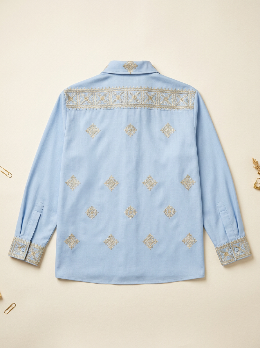 Camisa Bordada Vista — foto 2