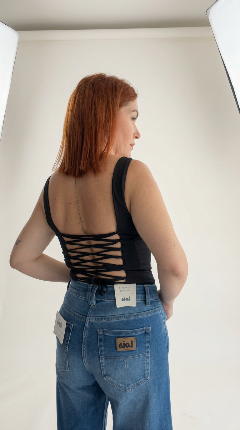 Body Noir Lace-Up — foto 5
