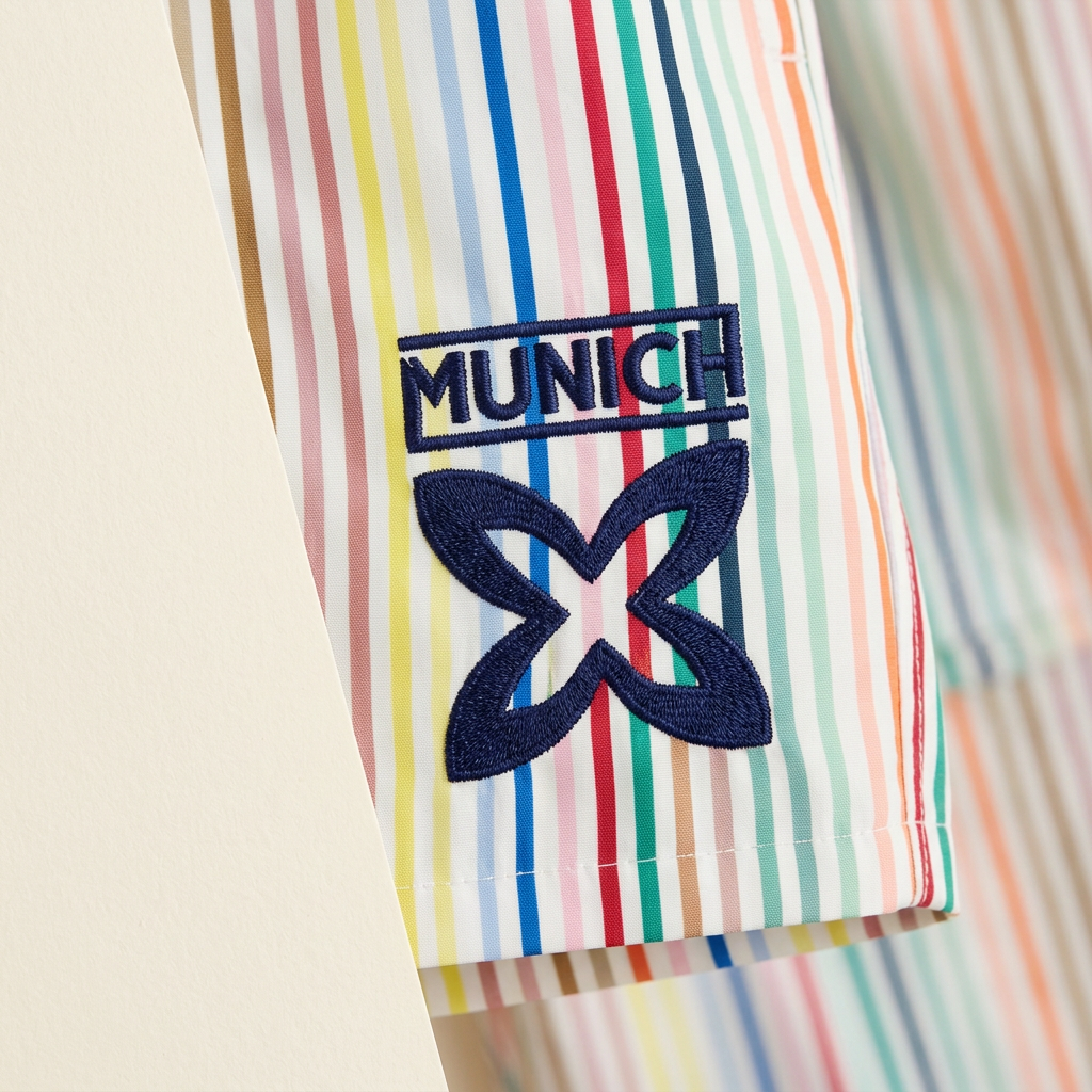 Munich Swim Shorts Rainbow Stripes — foto 2