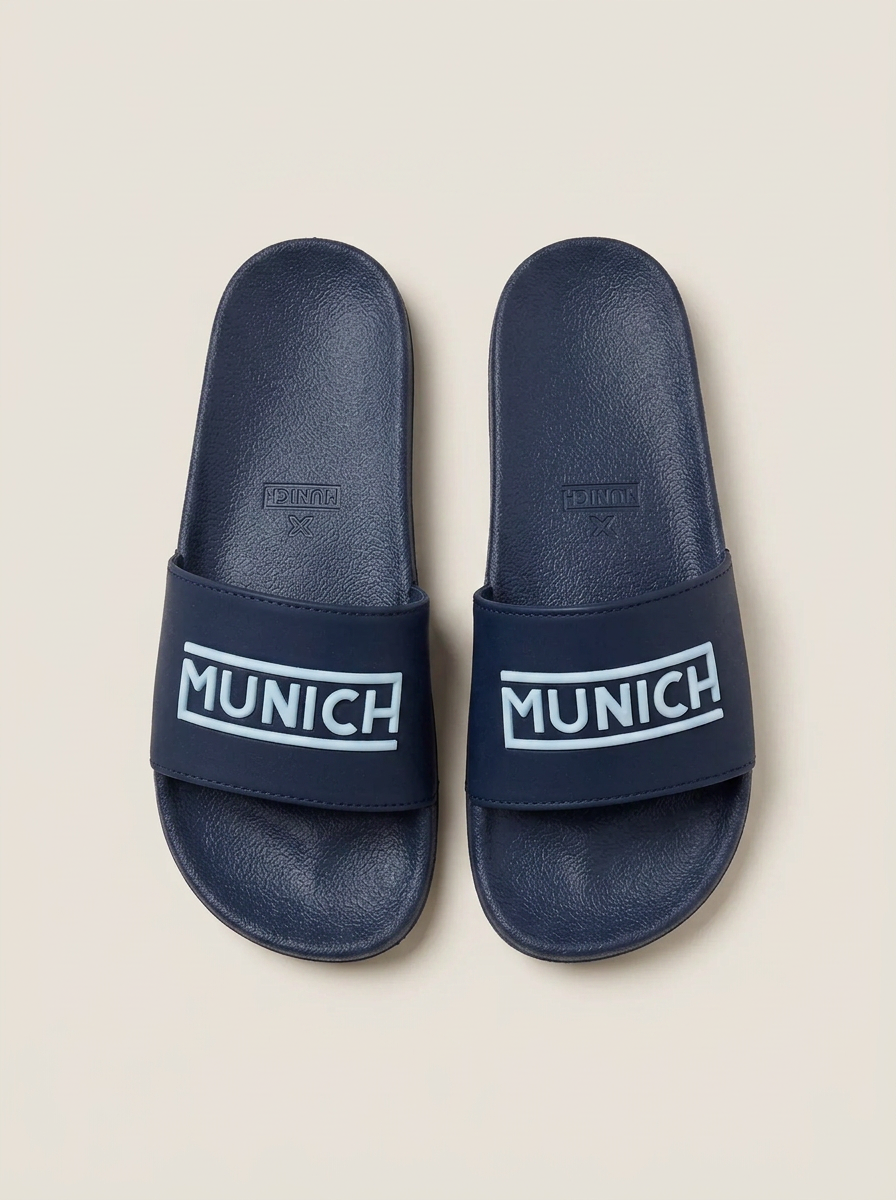 Munich Slides Logo Navy