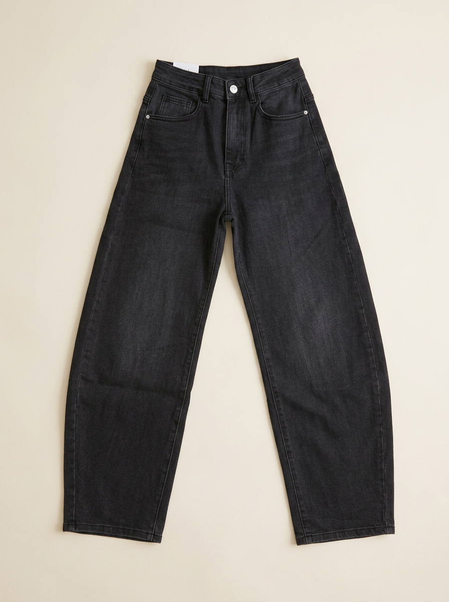 Jeans Balloon Fit Grafite