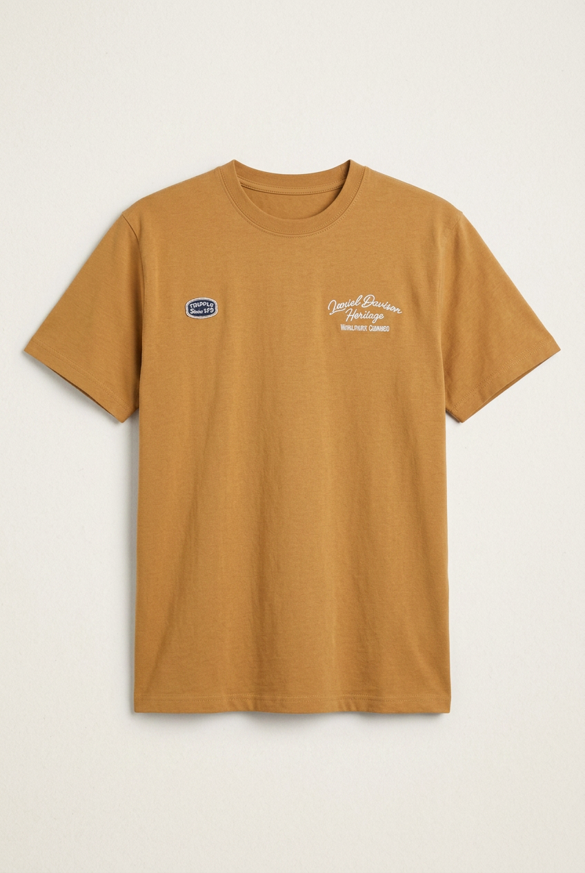 T-shirt Tiffosi Heritage Camel — foto 2
