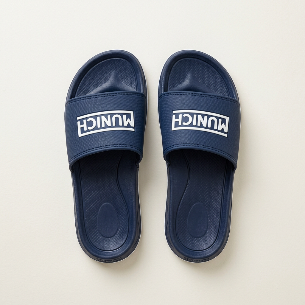 Munich Slides Logo Navy — foto 2