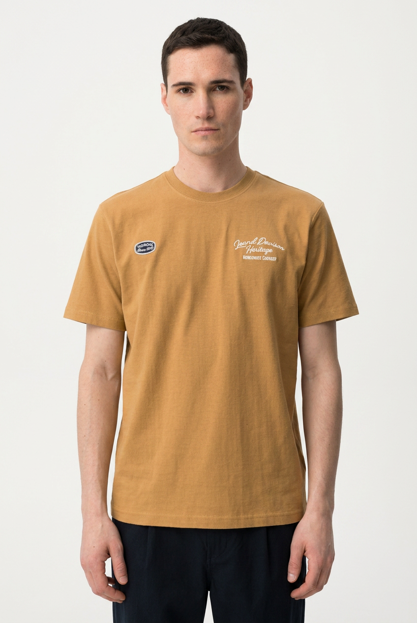 T-shirt Tiffosi Heritage Camel