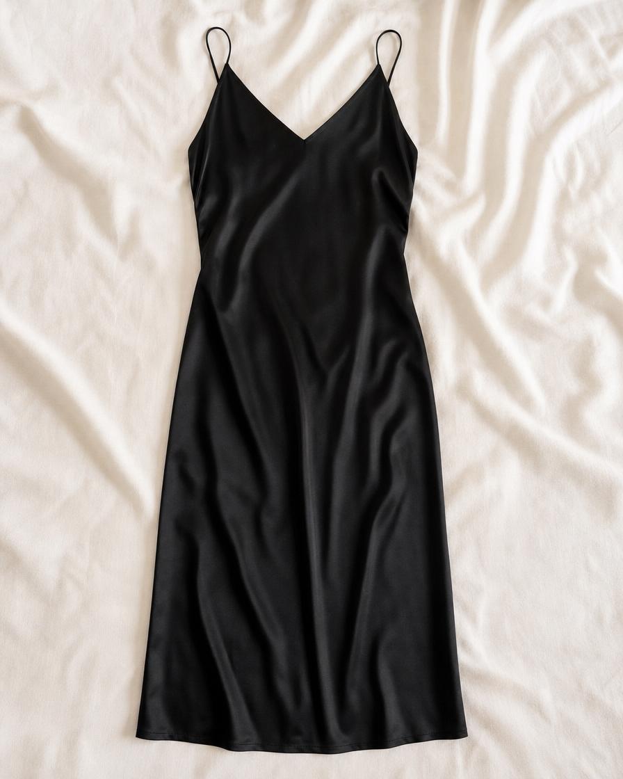 Vestido Slip Noir Preto — foto 3