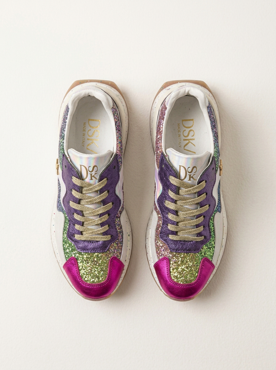 Sneakers Rainbow Glitter — foto 2