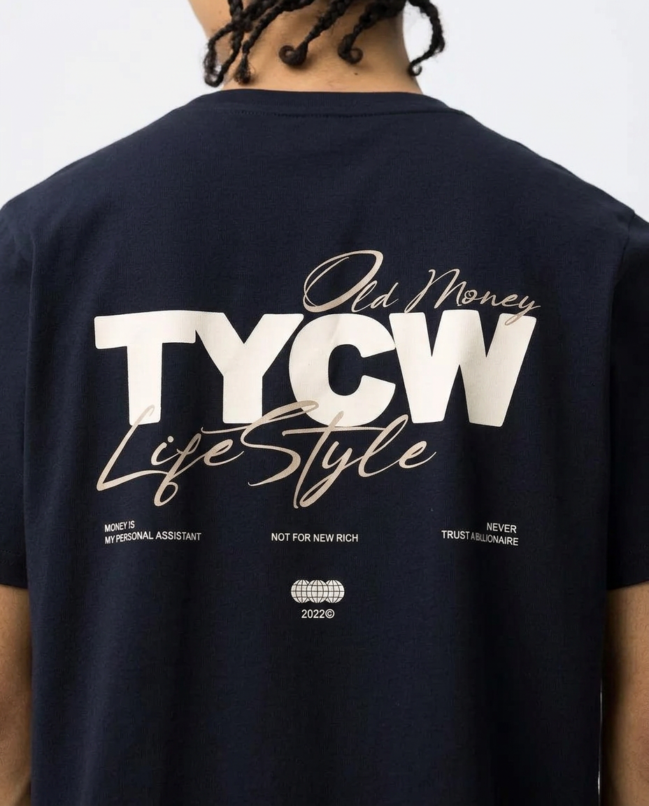 T-shirt TYCW Lifestyle Navy — foto 2